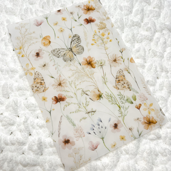 Tiny Bloom Vellum Sheet