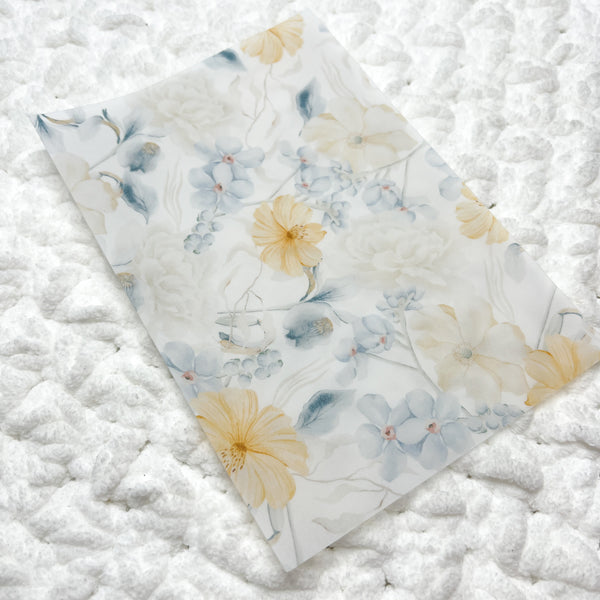 Dewy Morning Floral Vellum Sheet