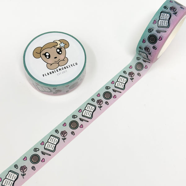 Stationery Lover 4.0 Gradient Washi Tape | 15MM