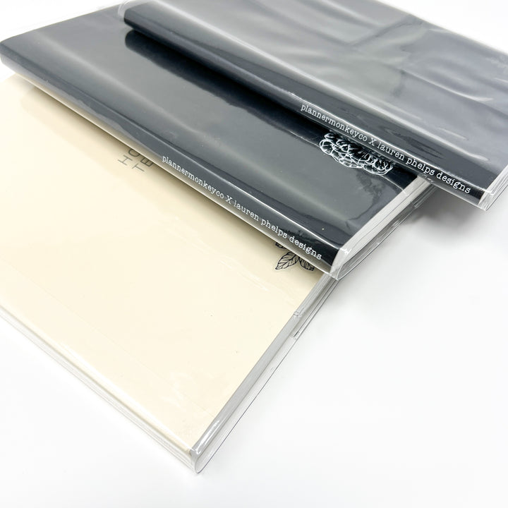 Vinyl Notebook A5 ' Clear Soft Vinyl Notebook Cover For Freely Noted / Planned | PMC ...