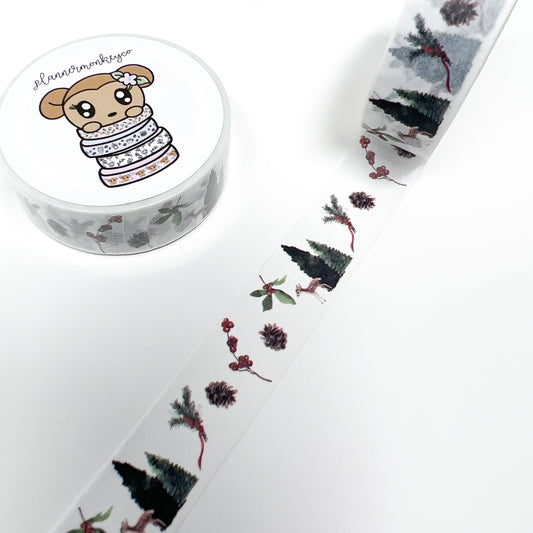 Holiday Forest Washi Tape | 15MM
