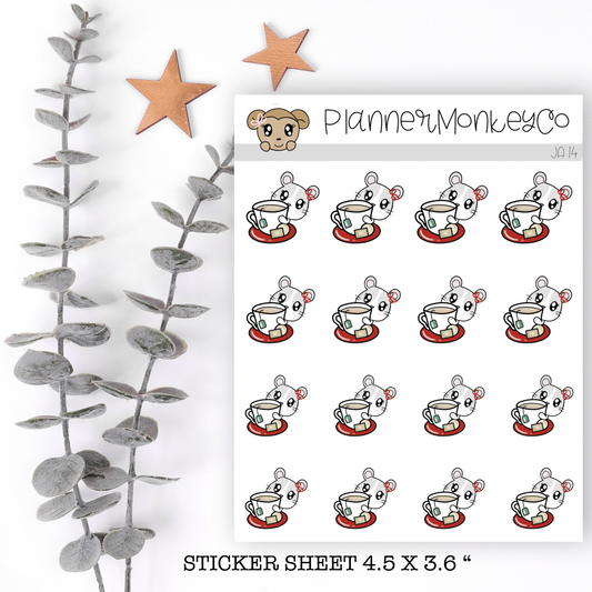 JA14 | Aria Holiday Tea Mug (Hamster)