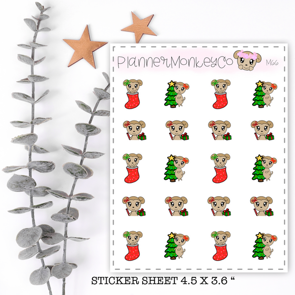 M66 | Christmas Macy Fun Stickers