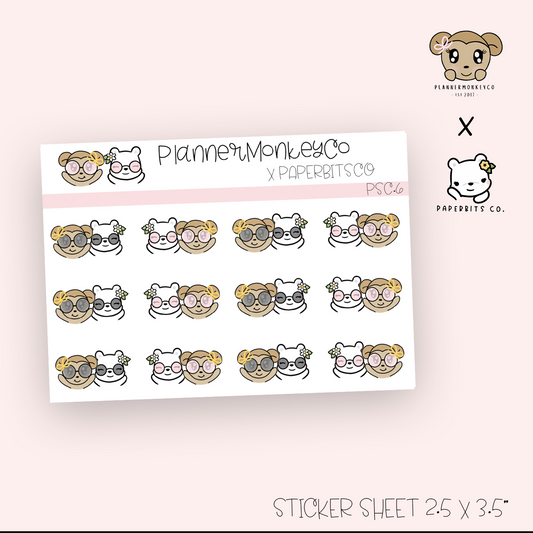 PSC.6 | Sunny Girls Day Tiny Sheet (PMC X PBC)