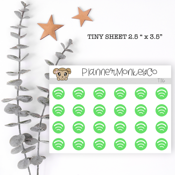 T116 | Spotify Bill Tiny Sheet