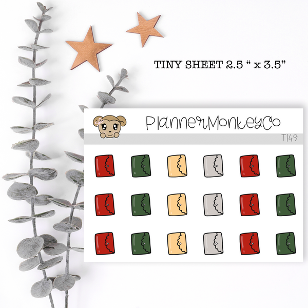 T149 | Holiday Planner Doodles Tiny Sheet