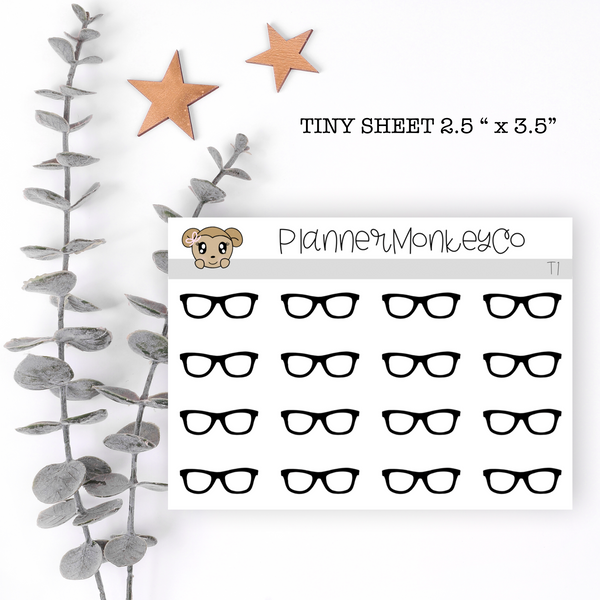 T1 | Glasses Tiny Sheet