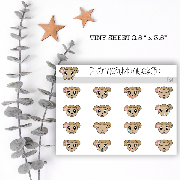 T61 | Macy Emoticon Tiny Sheet