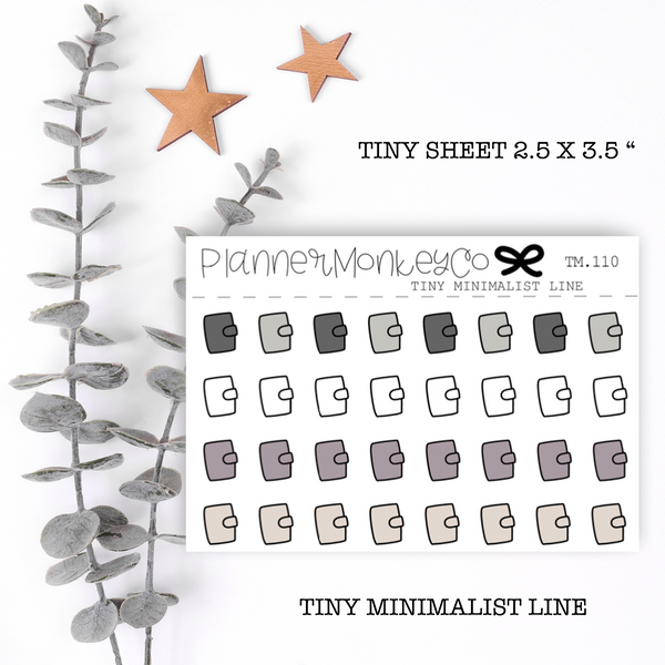 TM.112 | Neutral Planners Tiny Sheet (Minimal)