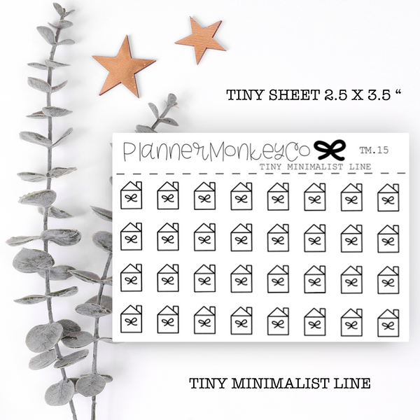 TM.15 | House Icon Tiny Sheet (minimal)