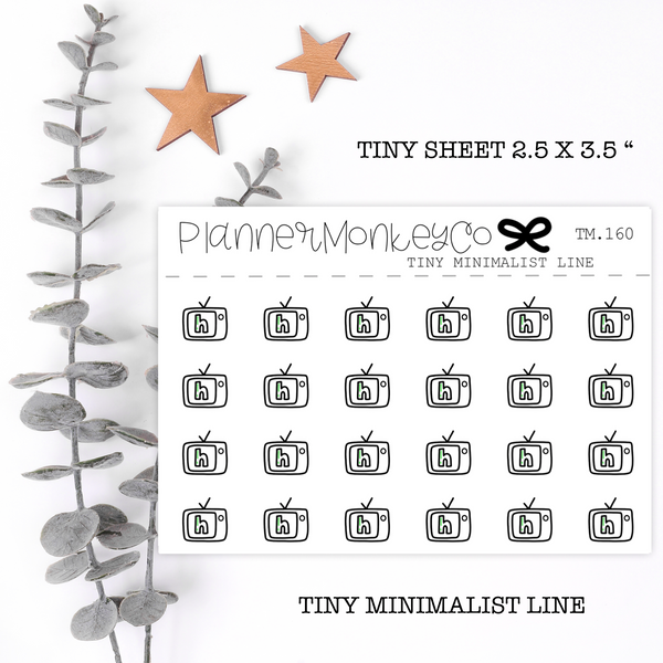 TM.160 | Hulu Tv/ Bill Tiny Sheet (Minimal)