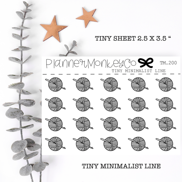 TM.200 | Crochet Tiny Sheet (Minimal)