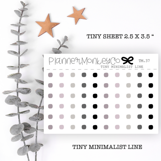 TM.37 | Minimal variety check box tiny sheet (minimal)