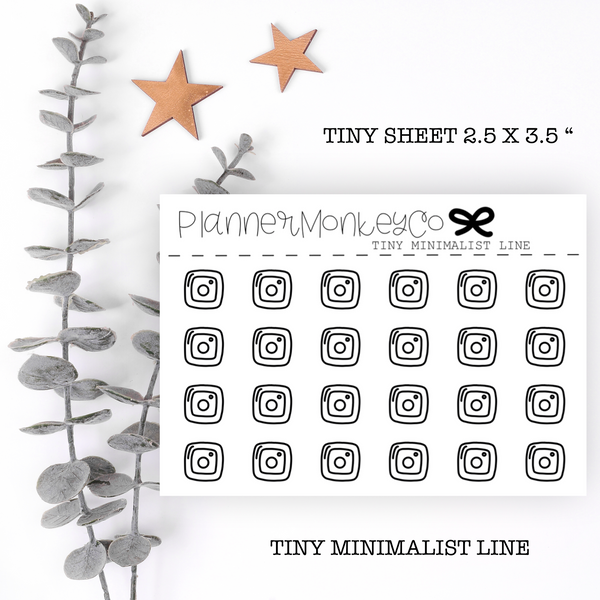 TM.45 | Instagram tiny sheet (minimal)