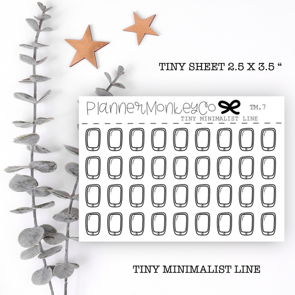 TM.7 | Cell Phone/Tablet Tiny Sheet (minimal)