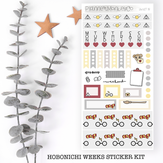 HWKIT18 | Hobonichi Weeks Kit ' You're A Wizard '