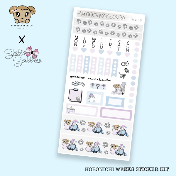 Winter Wonderland Hobonichi Weeks Kit