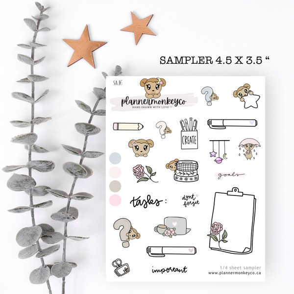 SA.16 | Cute doodle Sampler