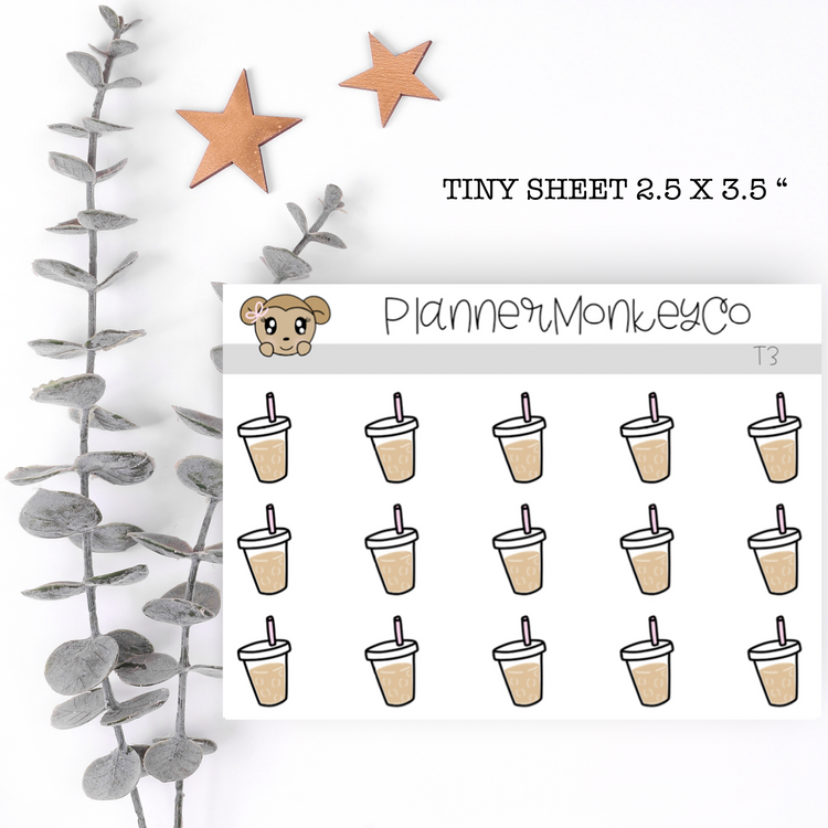 T3 | Iced Coffee Tiny Sheet